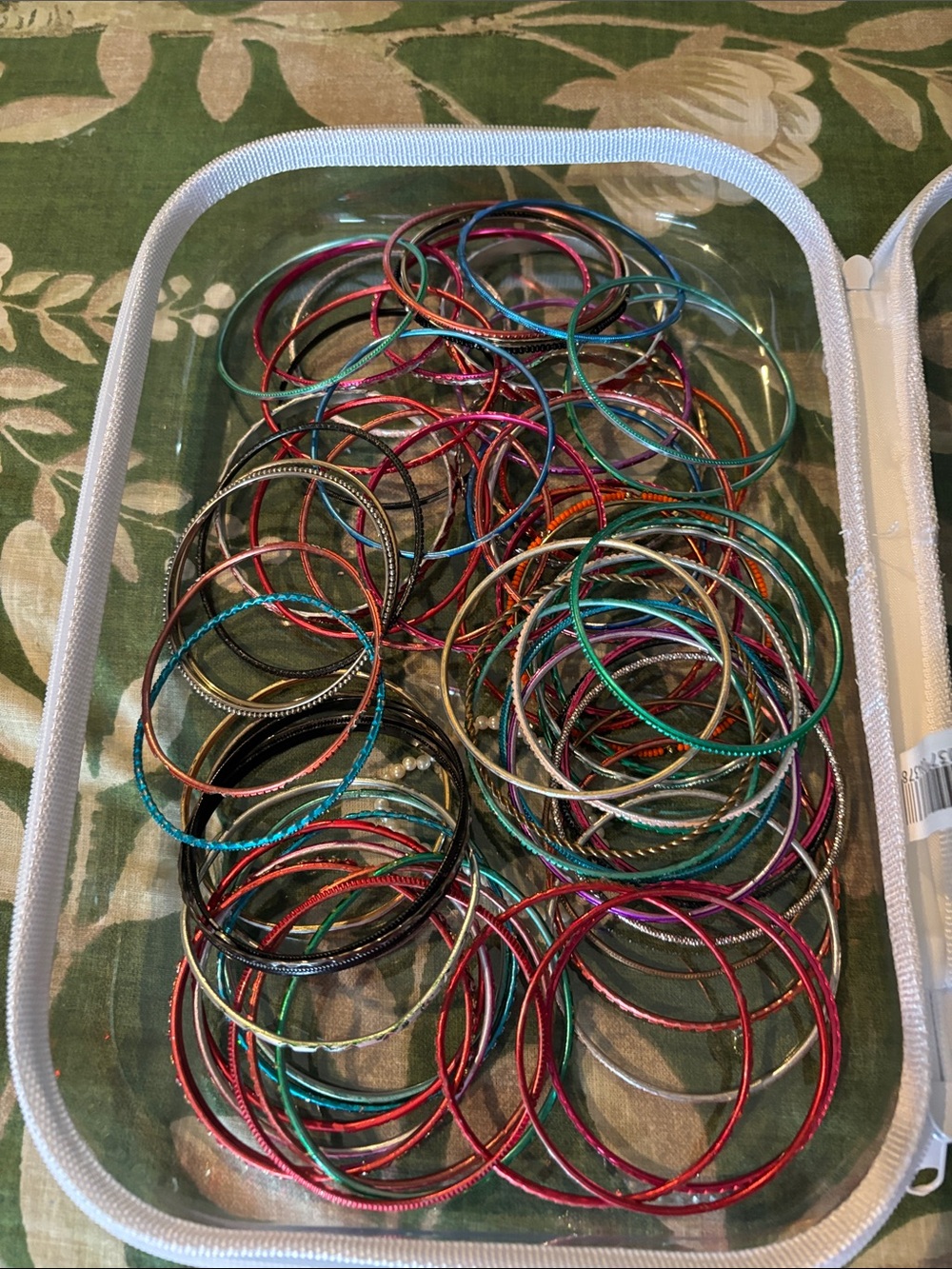 Assorted Women’s Multicolor Metal Bangle Bracelet Set